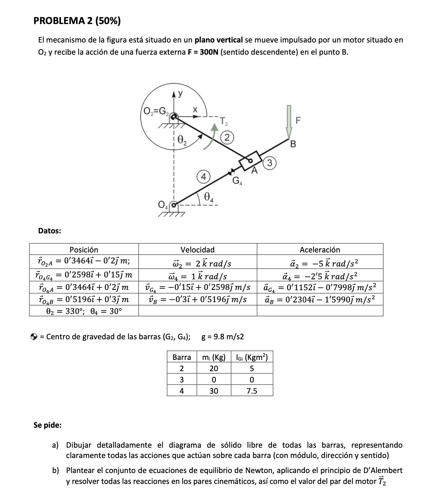 Ejercicio 2 del examen